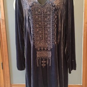 Velvet tunic. Worn once.